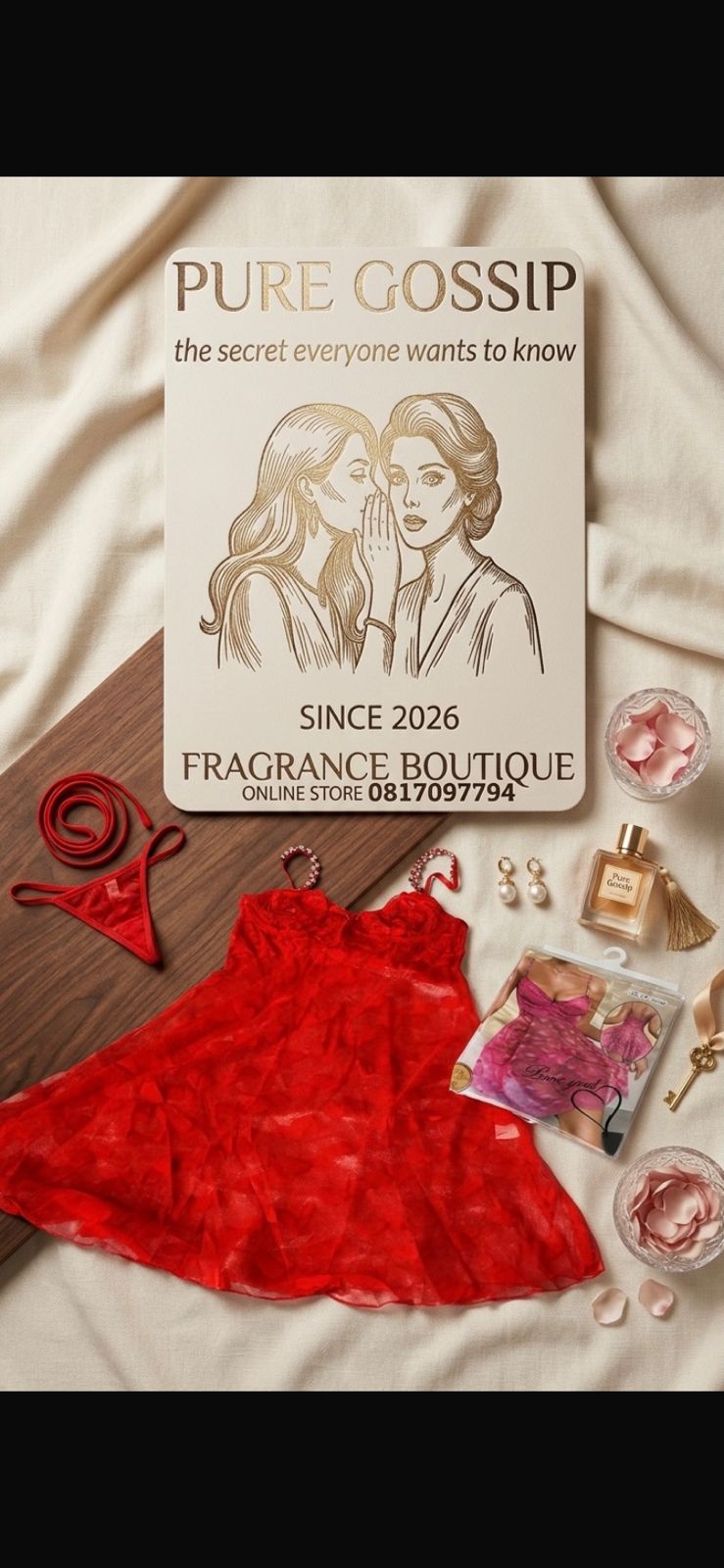 PURE GOSSIP LINGERIE